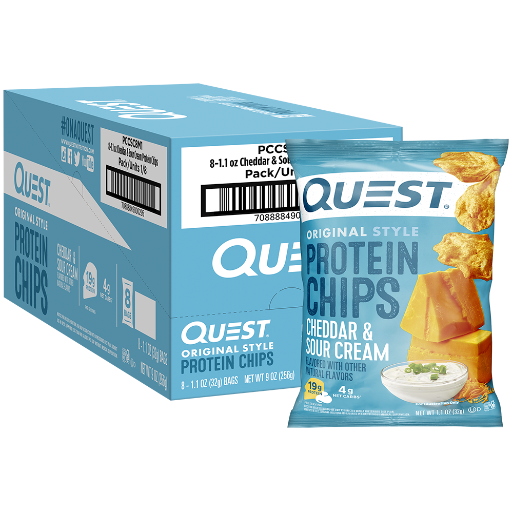 Protein Chips Bundle; 8 x 8ct. boxes - Save 15%