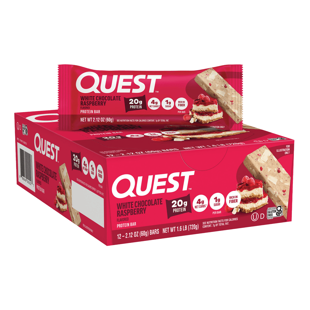 Large Protein Bar Bundle; 4 x 12ct. boxes - Save 10%