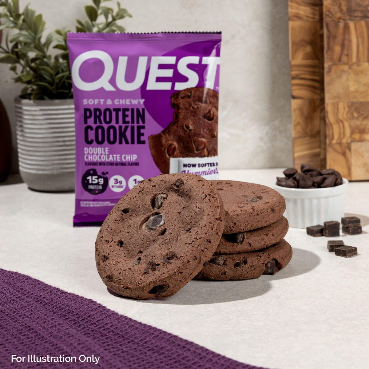 Double Chocolate Chip Cookies