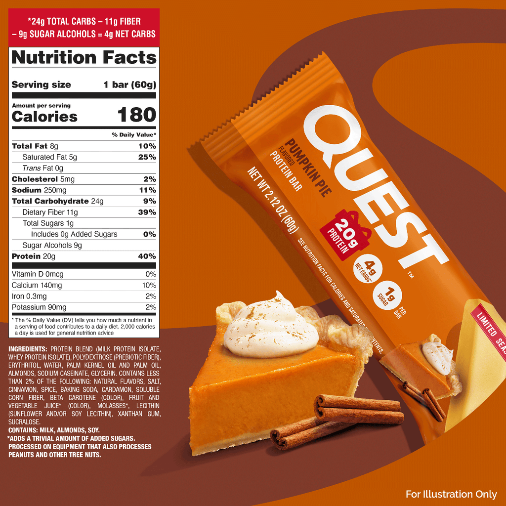Quest Nutrition Pumpkin Pie Protein Bar