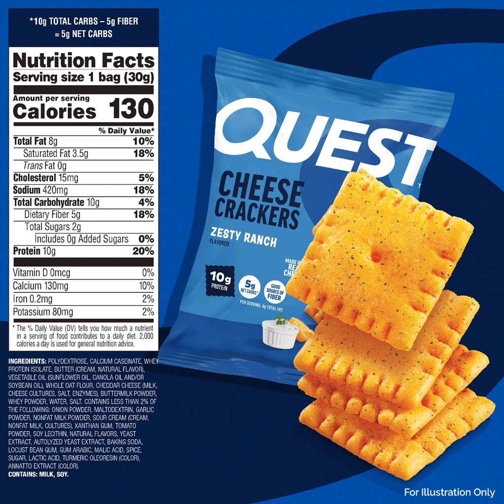 Zesty Ranch Cheese Crackers