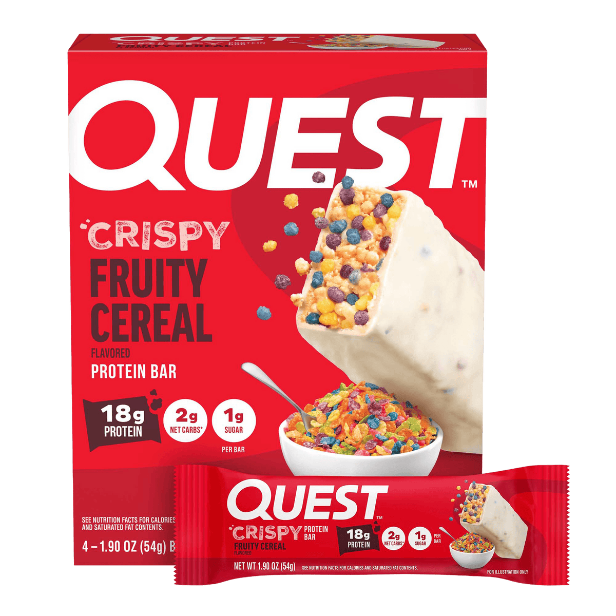 Fruity Cereal Crispy Hero Protein Bars